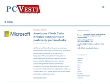 Tablet Screenshot of pcvesti.com